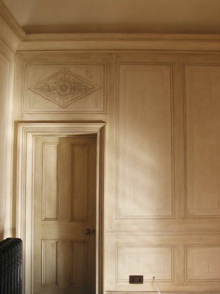 Trompe L'oeil Murals Paneling Mouldings & Trophies Overdoor Mural Trompe Loeil Chesham doorway